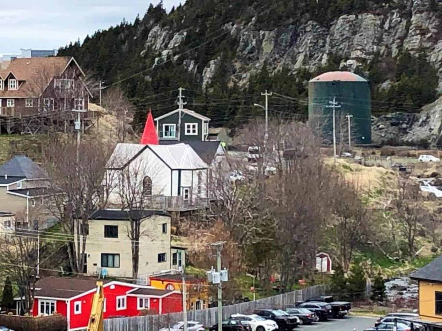 Awesome Reconstructed Church In Quidi Vidi Village St. John's Esterno foto